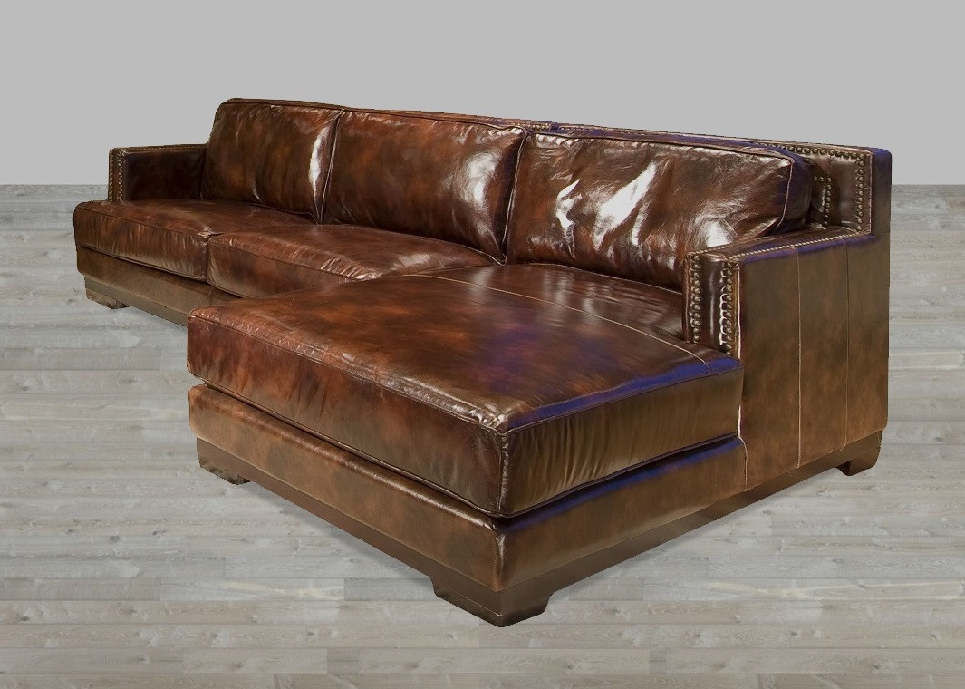 Best ideas about Sectional Sofa With Chaise Lounger
. Save or Pin Dark Brown Leather Sectional Sofa With Chaise Lounge Now.