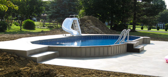 Best ideas about Semi Inground Pool
. Save or Pin Semi Inground Pools ILOVEMYOASIS Now.