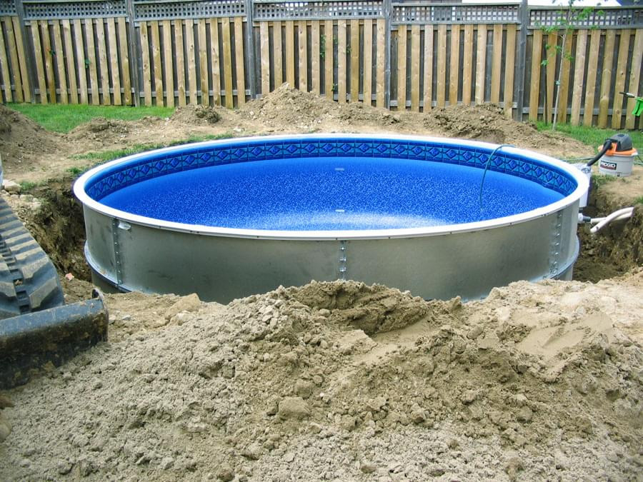 Best ideas about Semi Inground Pool Cost
. Save or Pin Eternity 14 x 28 ft Kidney Semi Inground Basic Now.