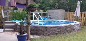 Best ideas about Semi Inground Pool Cost
. Save or Pin Semi Inground Pools Now.