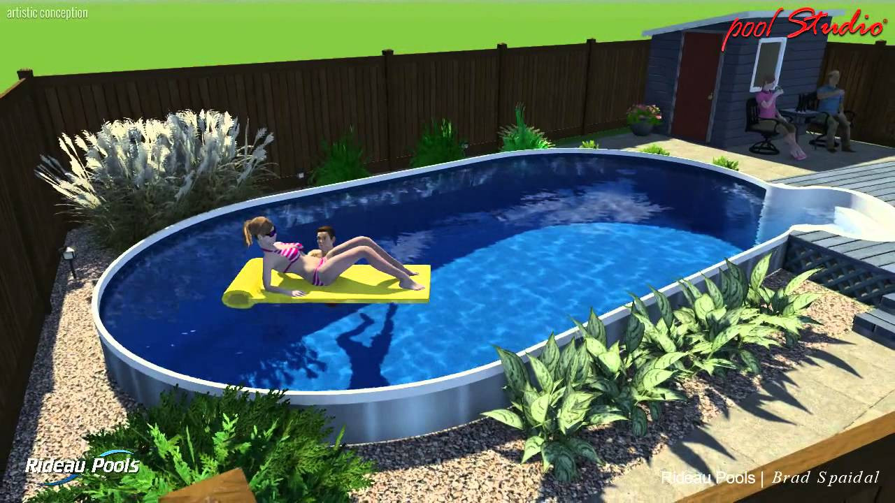Best ideas about Semi Inground Pool Pictures
. Save or Pin 15 x 27 Semi Inground by Rideau Pools Ottawa Now.