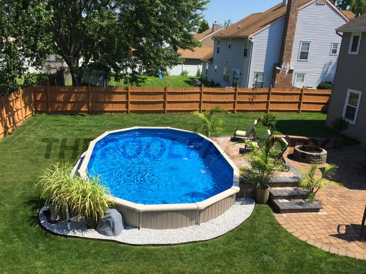 Best ideas about Semi Inground Pool With Deck
. Save or Pin 17 Best images about Semi Inground Pools on Pinterest Now.
