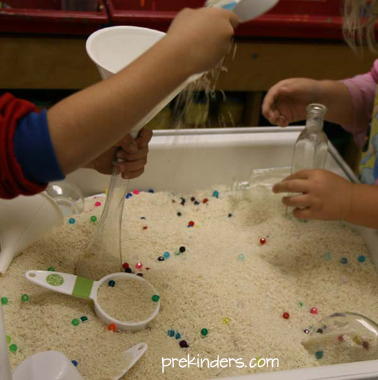 Best ideas about Sensory Table Ideas For Toddlers
. Save or Pin Rice Volume in the Sensory Table PreKinders Now.