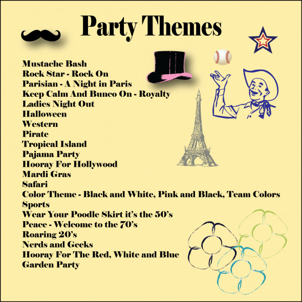 Best ideas about September Themes For Adults
. Save or Pin Bunco Party themes Now.