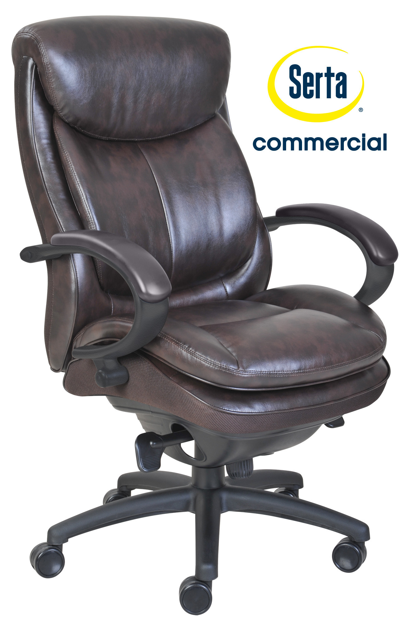 Best ideas about Serta Smart Layers Chair
. Save or Pin Serta Smart Layers mercial Series 300 Executive Chair Brown Now.