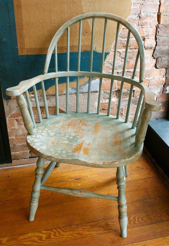 Best ideas about Shabby Chic Accent Chairs
. Save or Pin Shabby Chic Windsor Accent Chair Annie Sloan by OriginallyWorn Now.