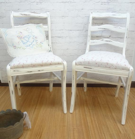 Best ideas about Shabby Chic Accent Chairs
. Save or Pin Shabby Chic Accent Chairs Pair Dining Room fice Now.