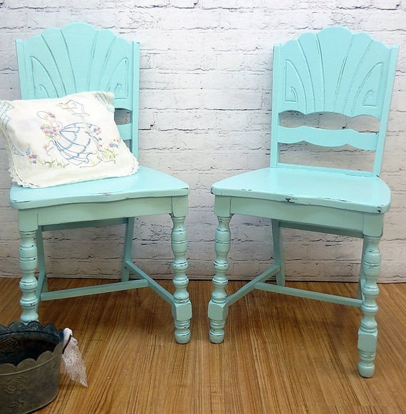 Best ideas about Shabby Chic Accent Chairs
. Save or Pin Shabby Chic Rustic Blue Accent Chairs Now.