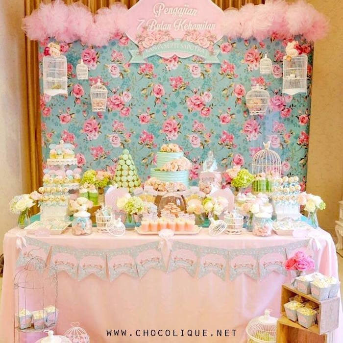 Best ideas about Shabby Chic Baby Shower
. Save or Pin Kara s Party Ideas Shabby Chic Baby Shower Now.