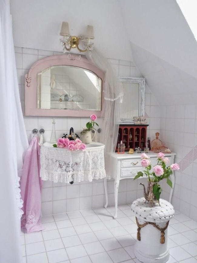 Best ideas about Shabby Chic Bathroom Accessories
. Save or Pin 25 Stunning Shabby Chic Bathroom Design Inspiration Now.