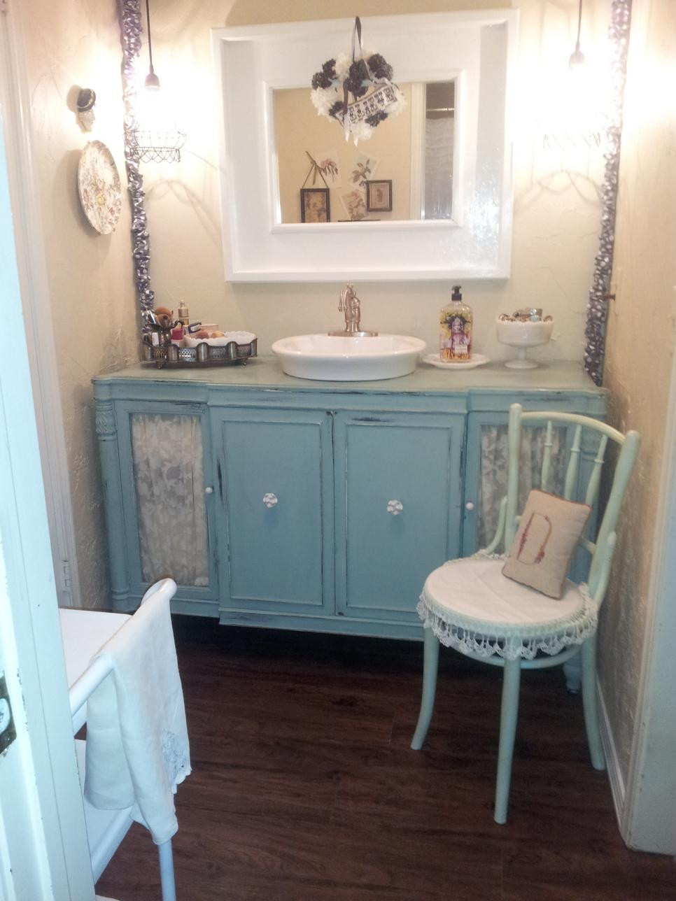 Best ideas about Shabby Chic Bathroom Vanity
. Save or Pin 18 Bathrooms for Shabby Chic Design Inspiration Now.