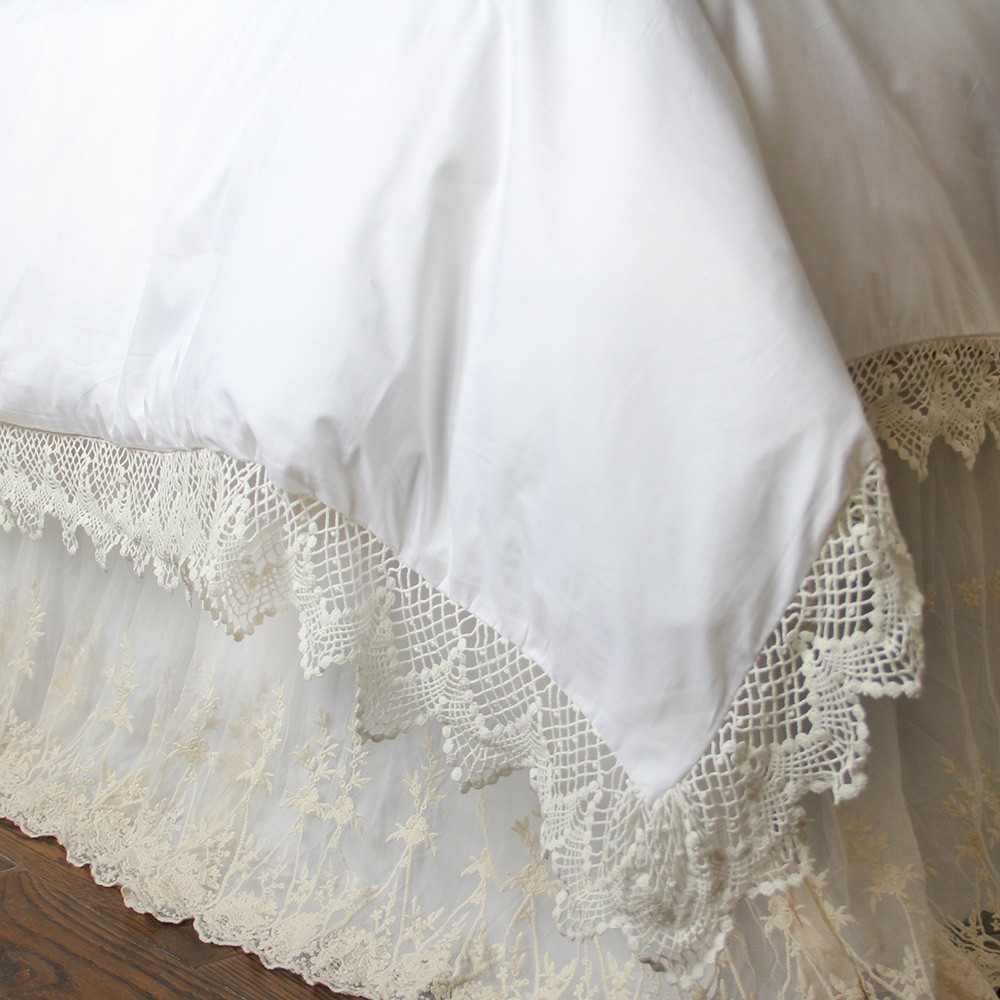 Best ideas about Shabby Chic Bed Skirt
. Save or Pin lace bed skirt Now.