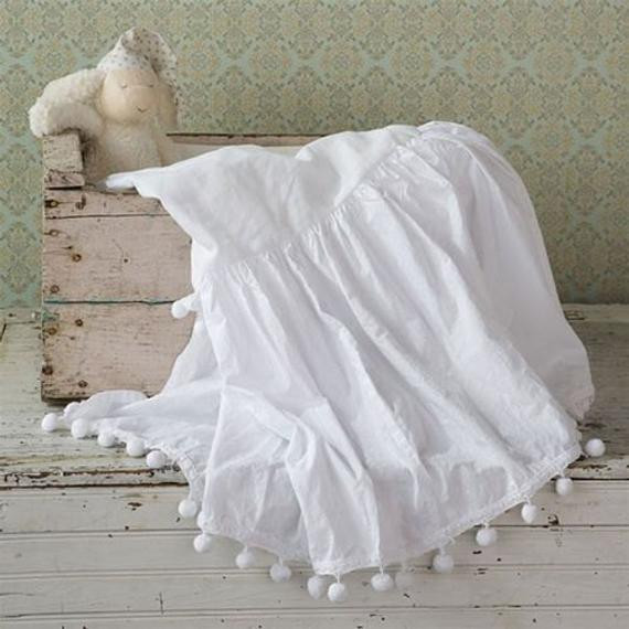 Best ideas about Shabby Chic Bed Skirt
. Save or Pin Shabby Chic White Twin Bed Skirt by JolieMaisonInteriors Now.