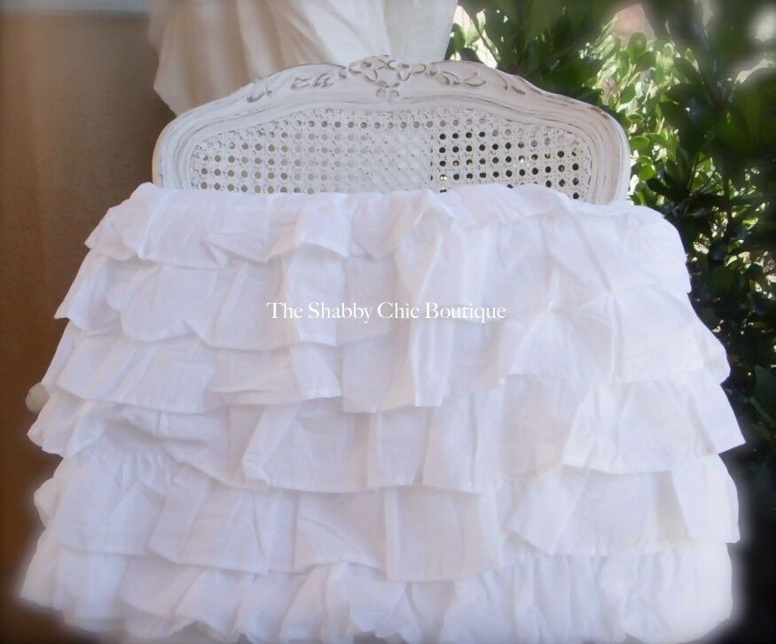 Best ideas about Shabby Chic Bed Skirt
. Save or Pin Petticoat Tiered King Bed Valance Bed Skirt Shabby White Now.