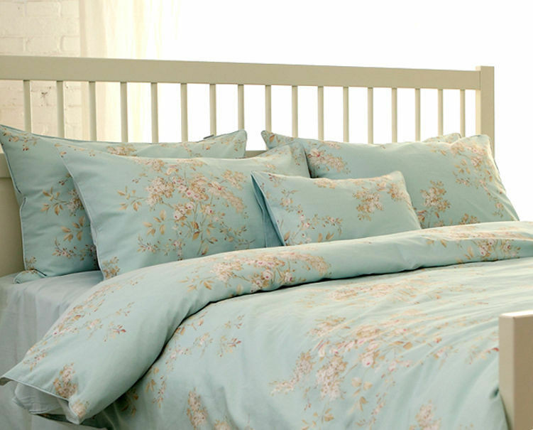 Best ideas about Shabby Chic Bedding Collections
. Save or Pin French Country Cottage Shabby Chic Blue Duvet Quilt Cover Now.
