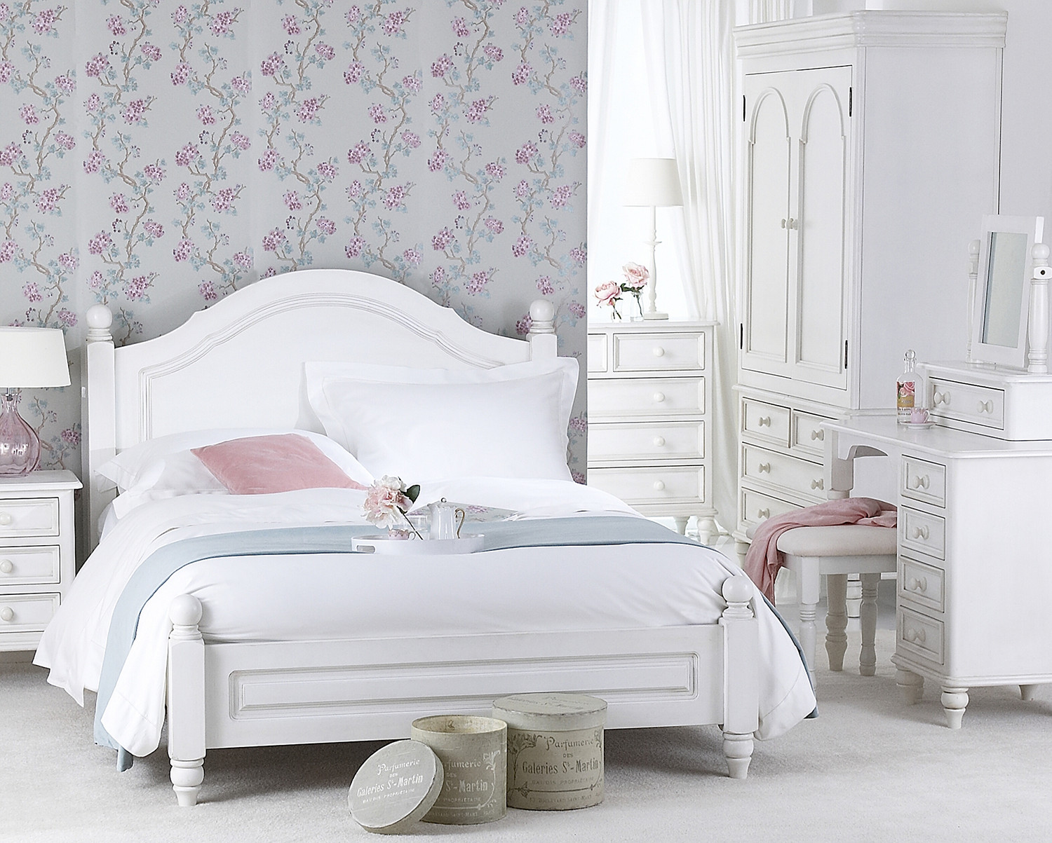Best ideas about Shabby Chic Bedroom Furniture
. Save or Pin PROVENCE Antique White Bedroom Furniture Shabby Chic Now.