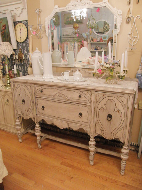 Best ideas about Shabby Chic Buffet
. Save or Pin shabby chic antique buffet french gray & white distressed Now.