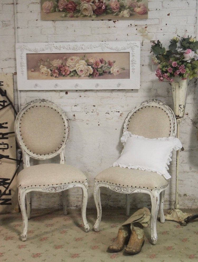 Best ideas about Shabby Chic Chair
. Save or Pin Painted Cottage Chic Shabby Farmhouse Chair CHR48 Now.