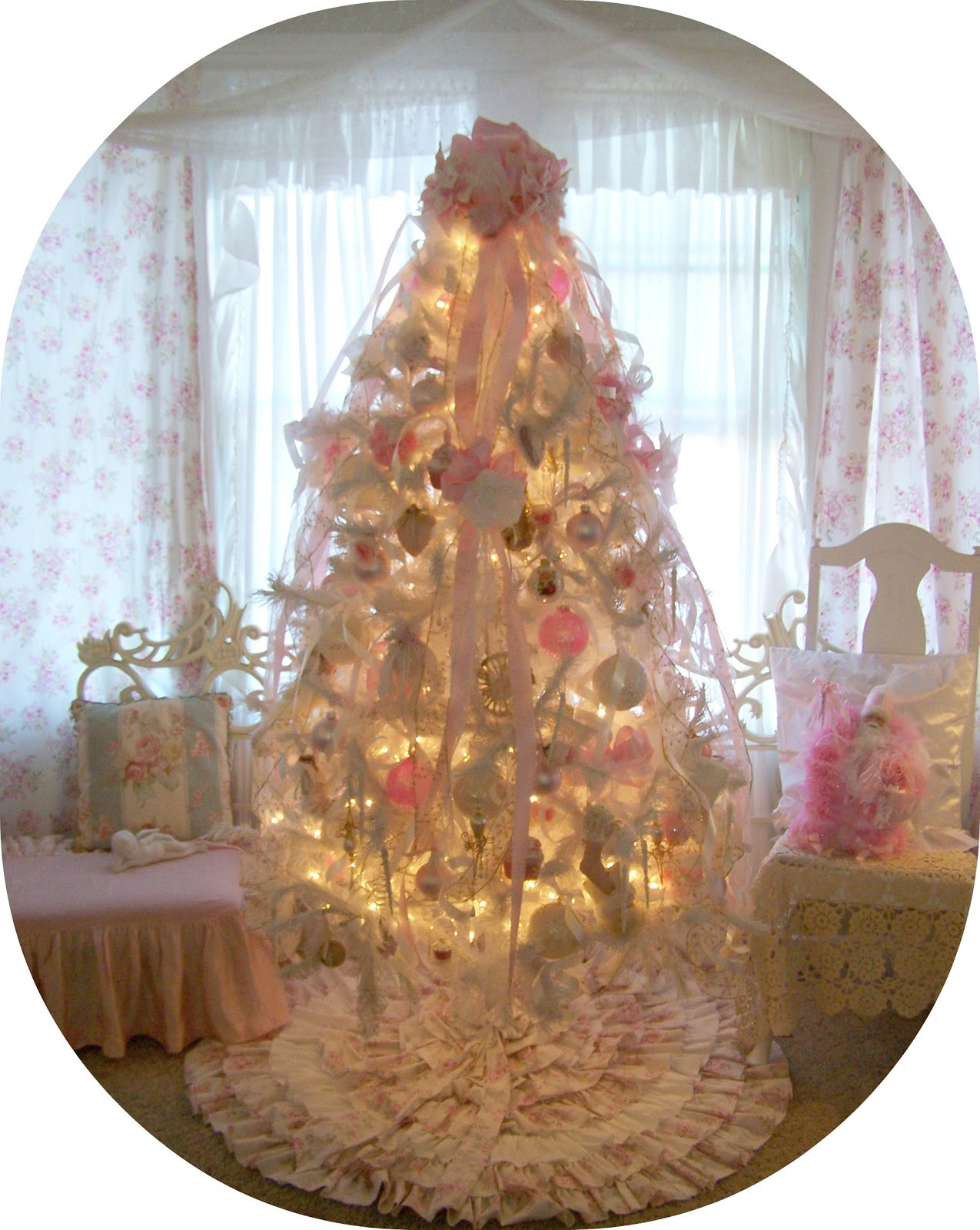 Best ideas about Shabby Chic Christmas
. Save or Pin Olivia s Romantic Home My Shabby Chic Pink Christmas Home Now.