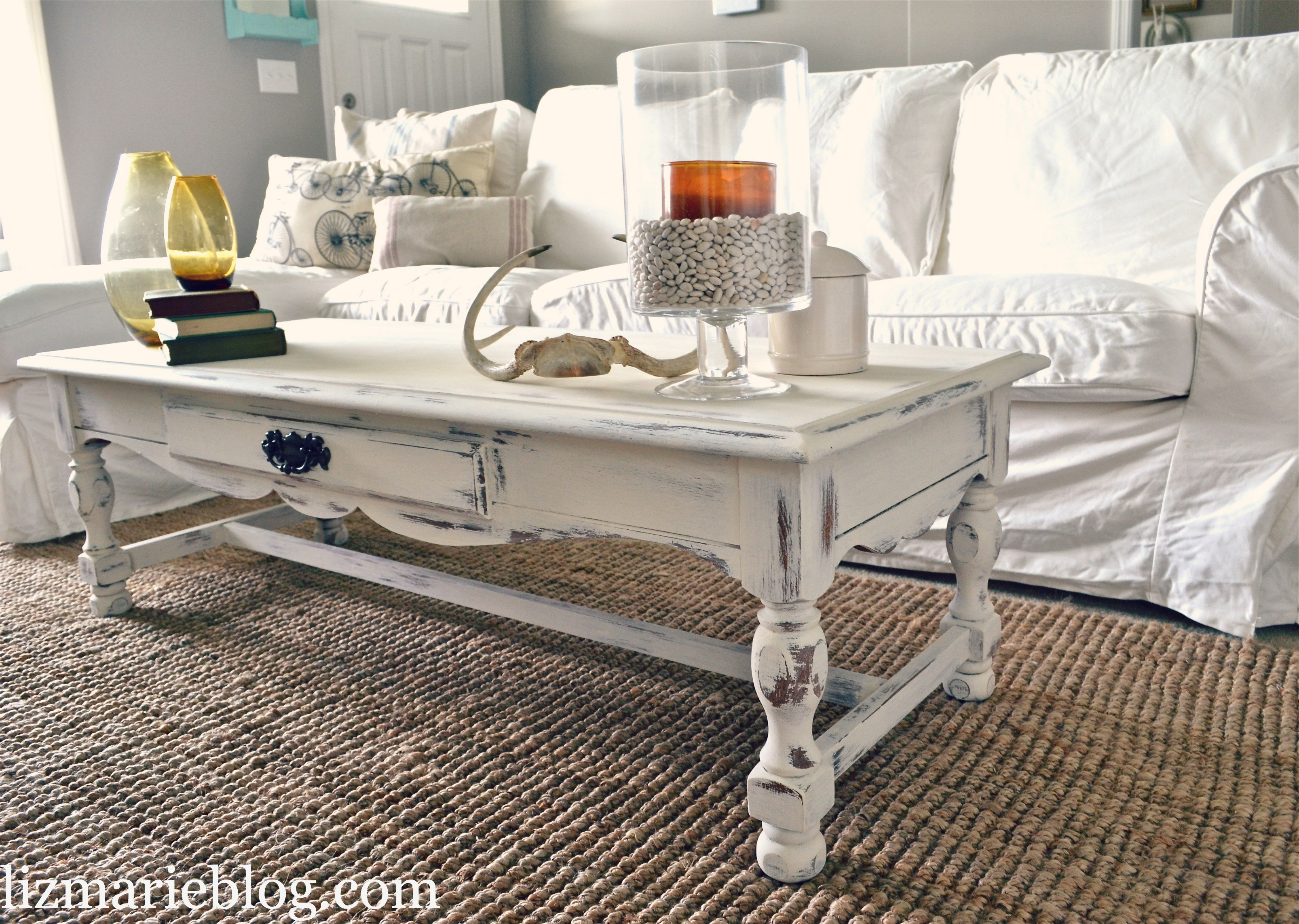 Best ideas about Shabby Chic Coffee Table
. Save or Pin Shabby Little Coffee Table Liz Marie Blog Now.