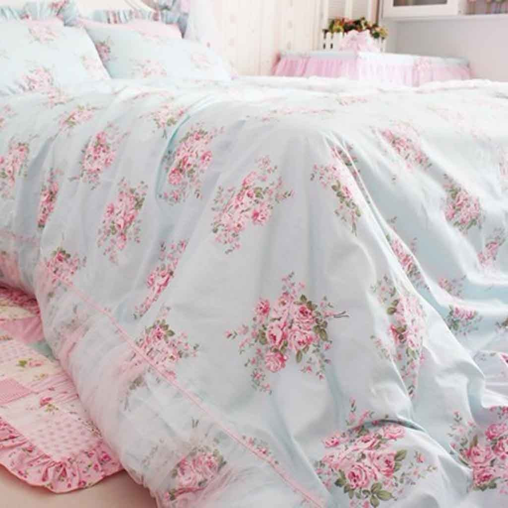 Best ideas about Shabby Chic Comforter Set
. Save or Pin rose bedding Now.