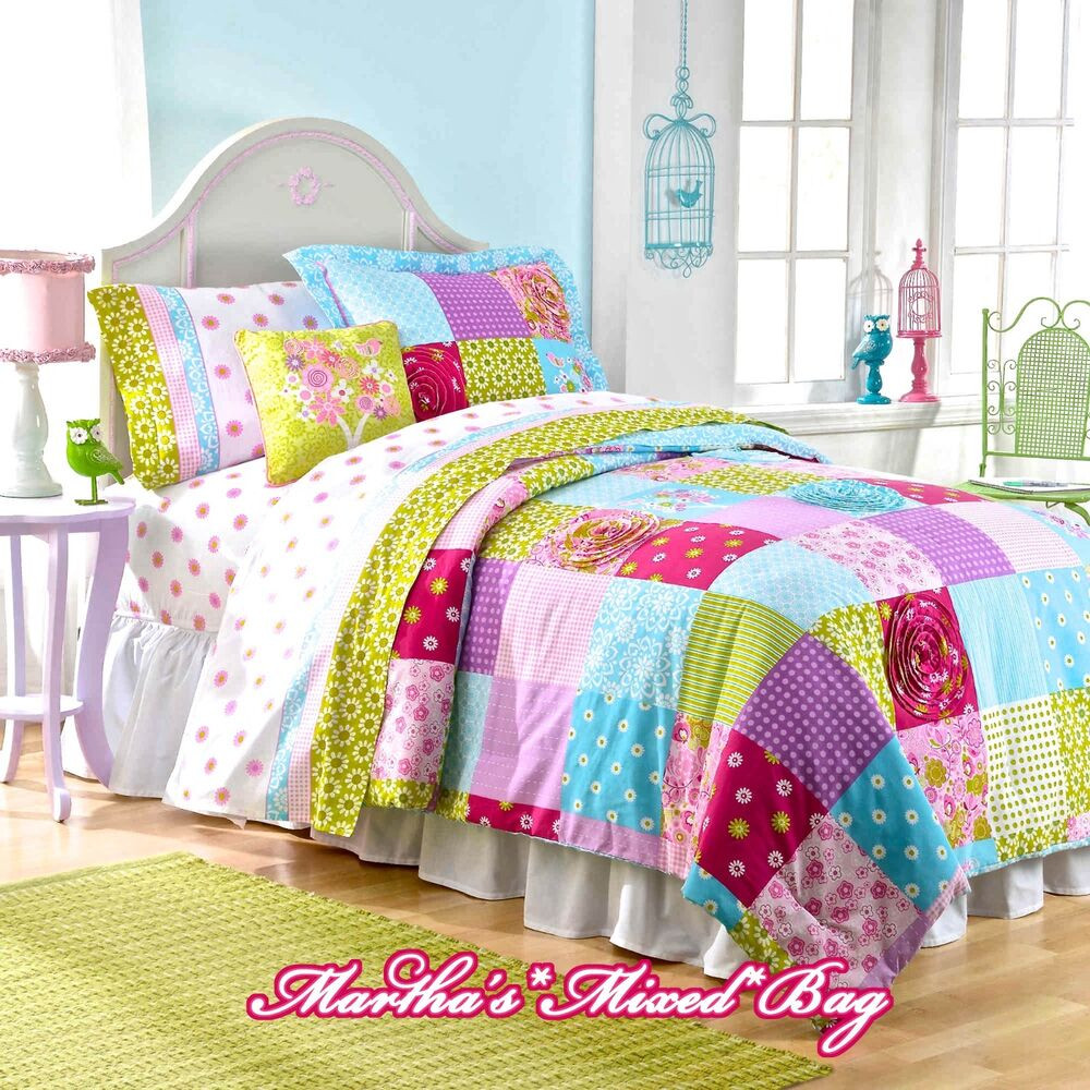 Best ideas about Shabby Chic Comforter Sets
. Save or Pin Girls PiNk PATCHWORK COUNTRY SHABBY COTTAGE CHIC FULL Size Now.