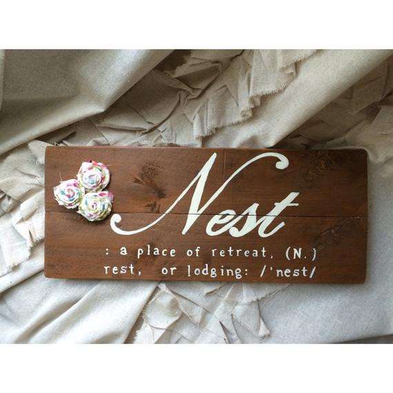 Best ideas about Shabby Chic Definition
. Save or Pin Nest definition wood sign shabby chic decor by Now.