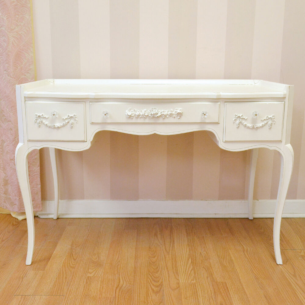 Best ideas about Shabby Chic Desk
. Save or Pin Shabby Cottage Chic White French Vintage Style Vanity Now.