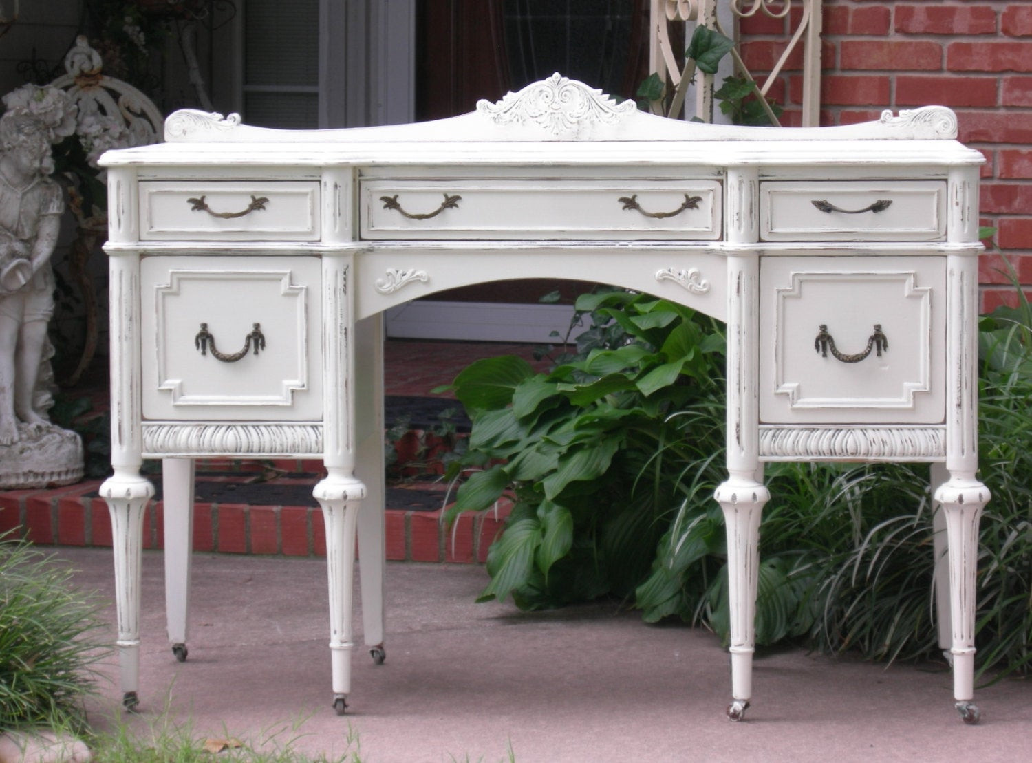 Best ideas about Shabby Chic Desk
. Save or Pin ANTIQUE DESK Custom Order Your Own Painted To Order The Shabby Now.