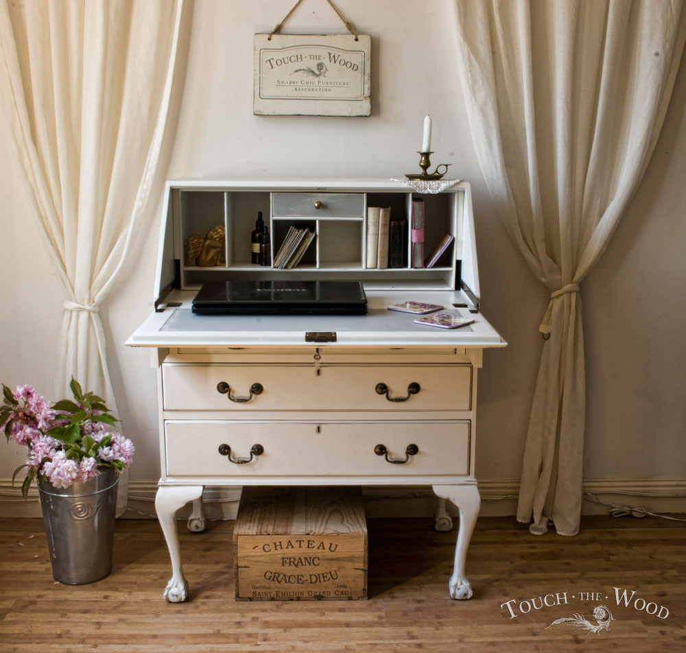 Best ideas about Shabby Chic Desk
. Save or Pin Shabby Chic Writing Desk Bureau no 15 Now.