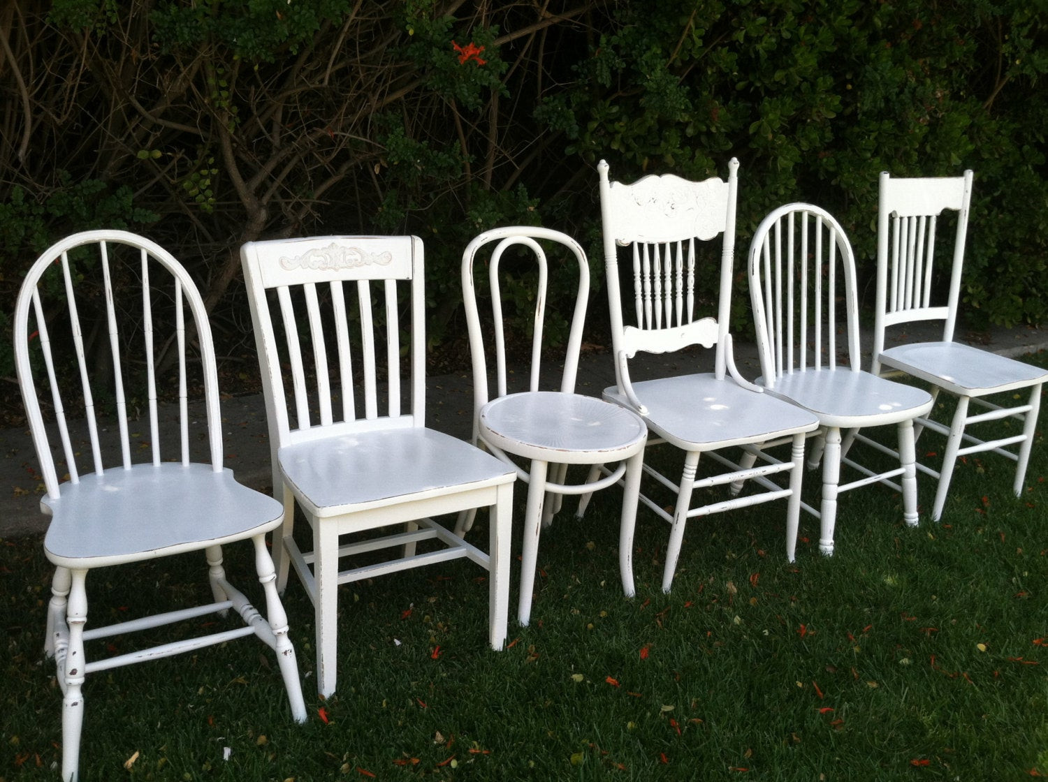 Best ideas about Shabby Chic Dining Chairs
. Save or Pin Shabby Chic Chairs Mix and Match Dining by ThePaintedLdy Now.