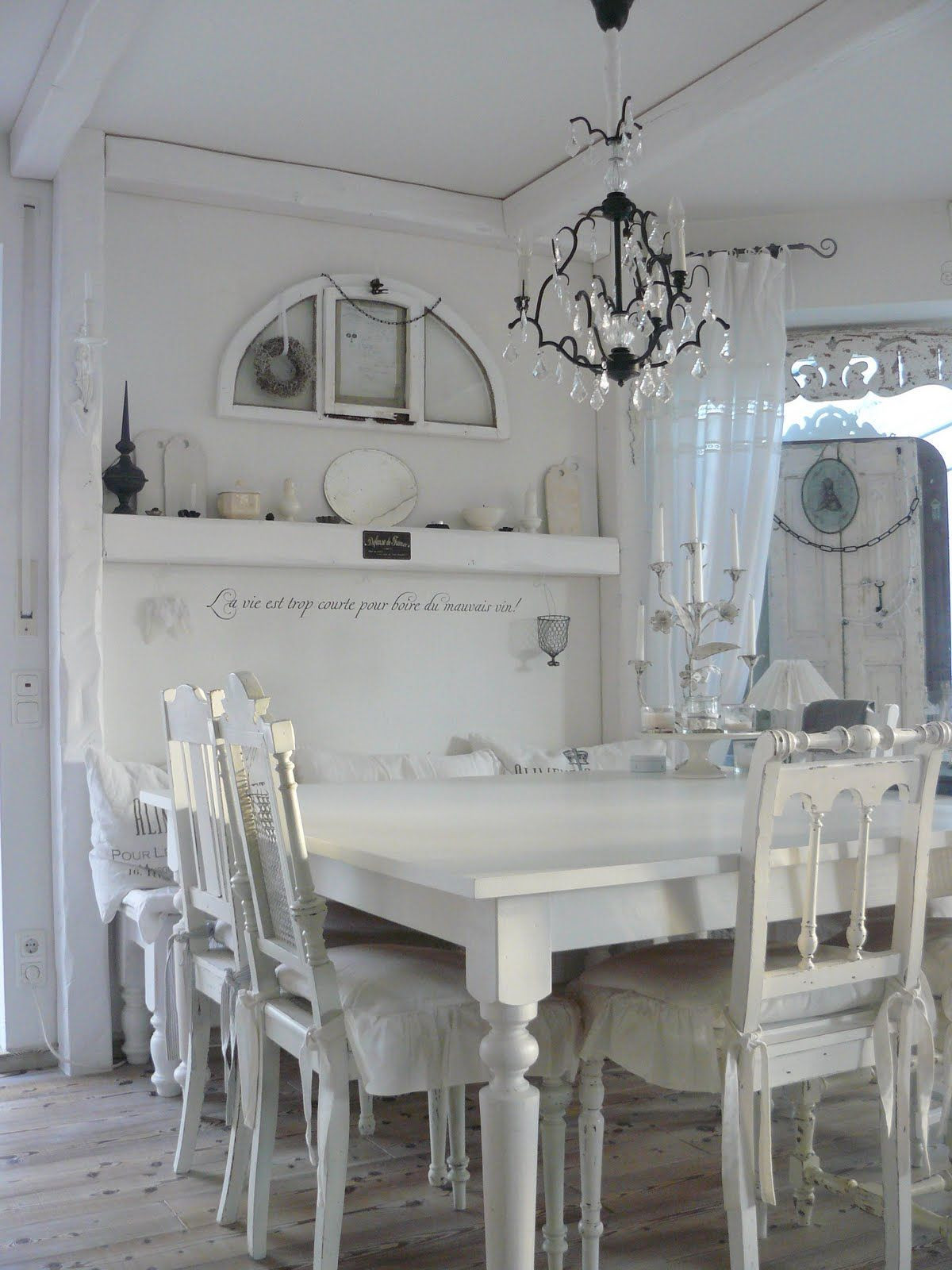 Best ideas about Shabby Chic Dining Room
. Save or Pin Shabby Chic ♥ dining room give me shabby Now.