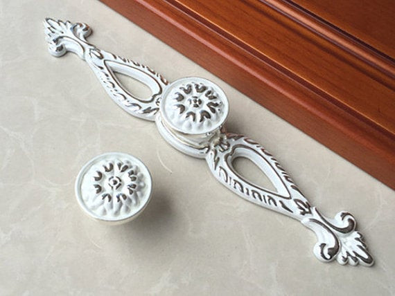 Best ideas about Shabby Chic Drawer Pull
. Save or Pin Shabby Chic Drawer Pulls Handles Knob Dresser Knobs Cabinet Now.