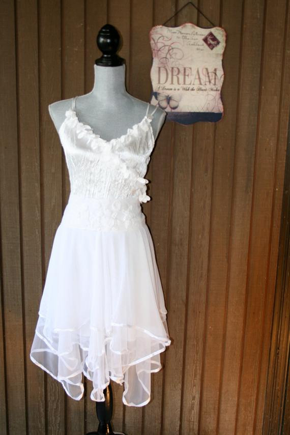 Best ideas about Shabby Chic Dresses
. Save or Pin Upcycled Wedding Dress Shabby Chic Tattered Dress Romantic Now.