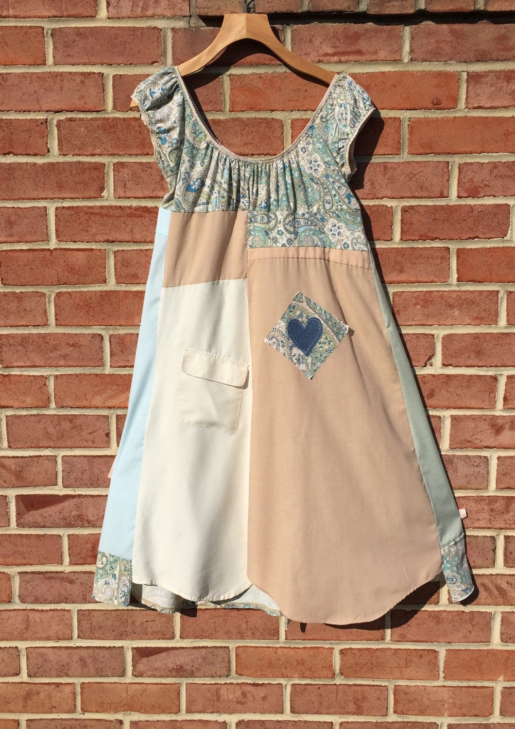 Best ideas about Shabby Chic Dresses
. Save or Pin SALE Upcycled clothing shabby chic paisley patchwork dress MED Now.