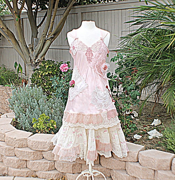 Best ideas about Shabby Chic Dresses
. Save or Pin Slip Dress Women s Shabby Chic Romantic by RelovedClothingCo Now.