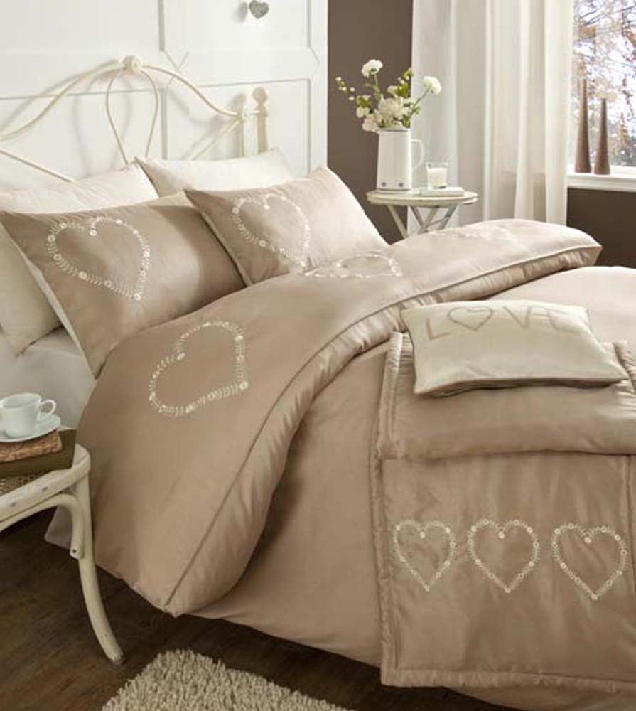 Best ideas about Shabby Chic Duvet Cover
. Save or Pin Beige Shabby Chic "Hearts" Bedding Duvet Cover Set or Now.