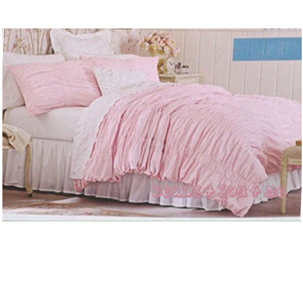 Best ideas about Shabby Chic Duvet Cover
. Save or Pin NEW Simply Shabby Chic Textured Ruched Duvet Cover Set Now.
