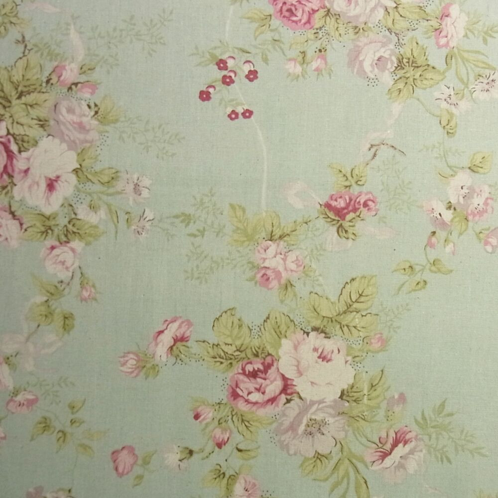 Best ideas about Shabby Chic Fabric
. Save or Pin Vintage Style Linen blend FABRIC Rose Flowers Shabby Chic Now.