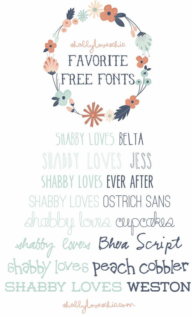 Best ideas about Shabby Chic Font
. Save or Pin shabby loves FREE fonts b l o g Pinterest Now.