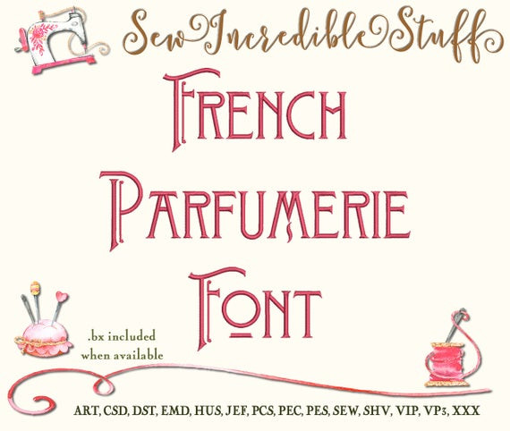 Best ideas about Shabby Chic Font
. Save or Pin French Parfumerie Shabby Chic Machine Embroidery Font Now.