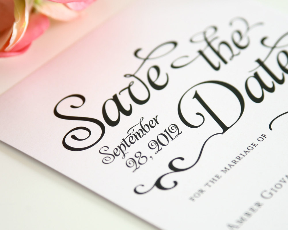 Best ideas about Shabby Chic Fonts
. Save or Pin Shabby Chic Save the Date Card Alluring by ShineInvitations Now.