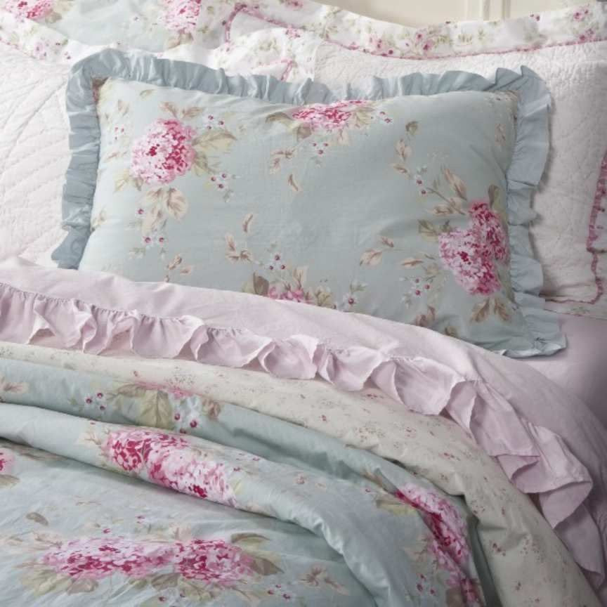 Best ideas about Shabby Chic King Bedding
. Save or Pin Simply Shabby Chic HYDRANGEA ROSE Belle King Duvet 3 pc SET Now.