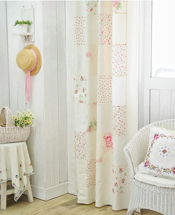 Best ideas about Shabby Chic Kitchen Curtains
. Save or Pin Shabby Chic Patchwork Curtain DIY Now.