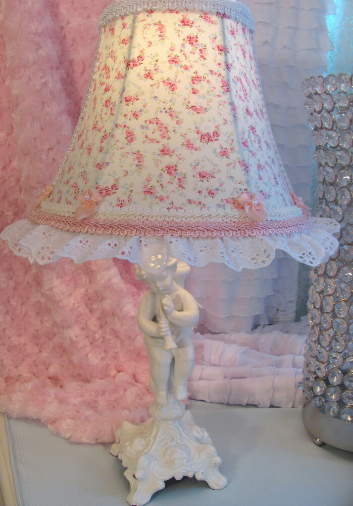 Best ideas about Shabby Chic Lamps
. Save or Pin 7" LAMP SHADE R Ashwell BLUE Pink Roses shabby chic fabric Now.