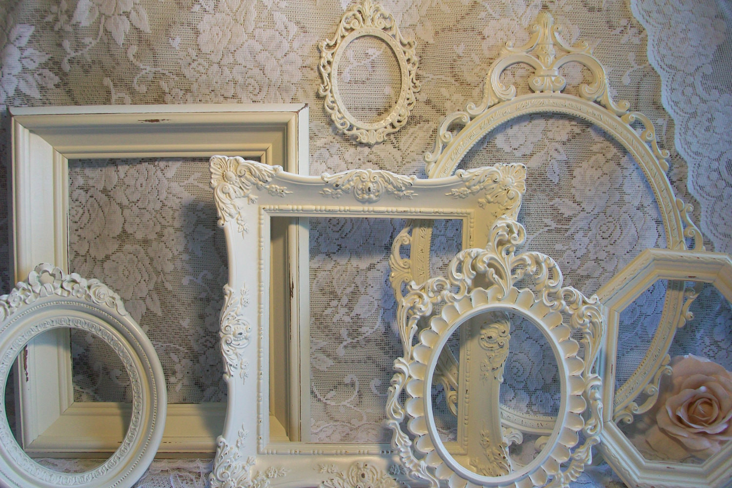 Best ideas about Shabby Chic Picture Frames
. Save or Pin Shabby Chic Frames White Frames Vintage Picture Frame Set Now.