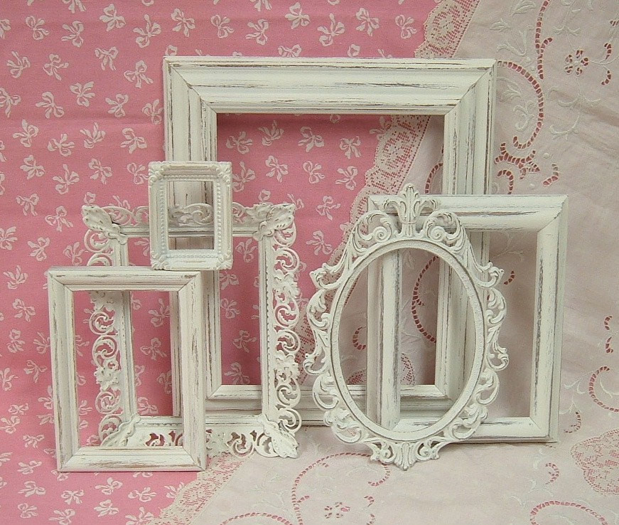 Best ideas about Shabby Chic Picture Frames
. Save or Pin Shabby Chic Picture Frames White Ornate by Now.