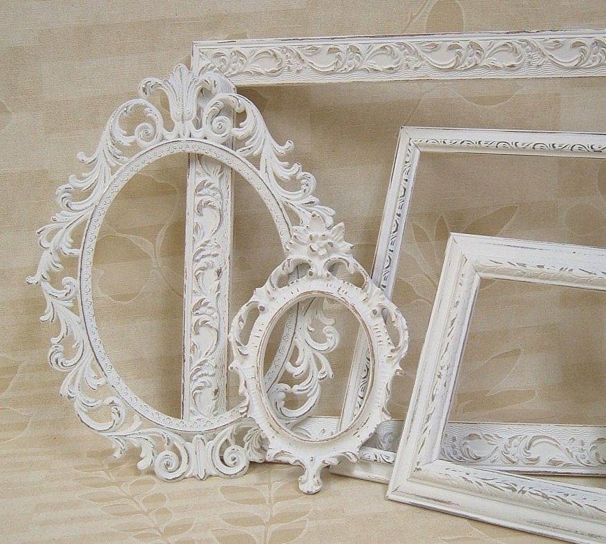 Best ideas about Shabby Chic Picture Frames
. Save or Pin Picture Frames Shabby Chic Frames White by Now.