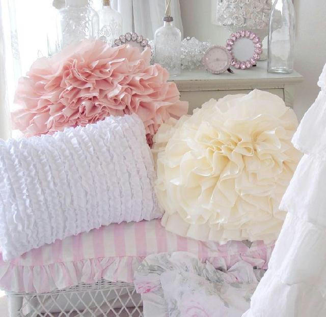 Best ideas about Shabby Chic Pillows
. Save or Pin Eliska Shabby Cottage Chic Accent Decorative Throw Pillows Now.