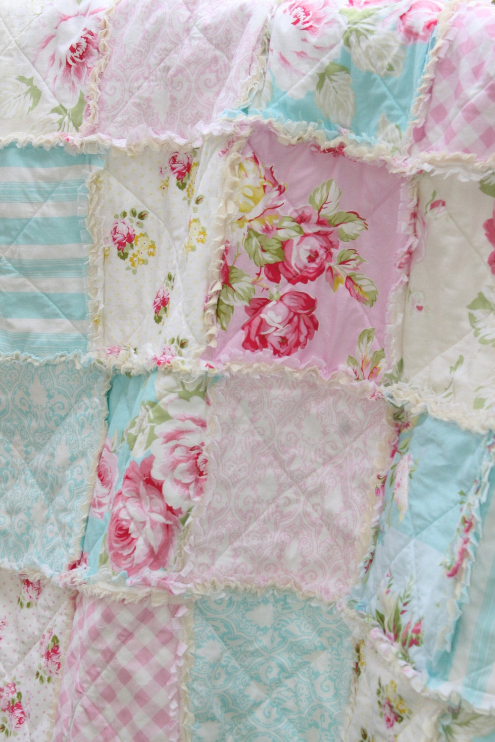 Best ideas about Shabby Chic Quilts
. Save or Pin Crib Rag Quilt Baby Girl Crib Bedding Shabby Chic Nursery Now.